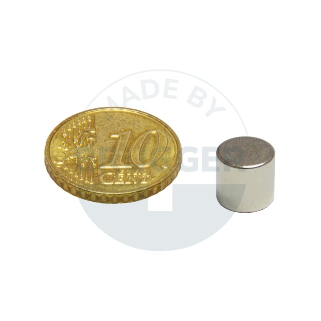 Scheibenmagnet aus NdfeB bis 80°C | © Brugger GmbH