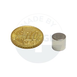Scheibenmagnet aus NdfeB bis 80°C | © Brugger GmbH