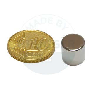 Scheibenmagnet aus NdfeB bis 80°C | © Brugger GmbH