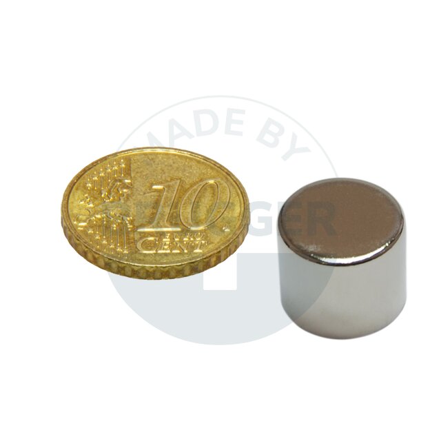 Scheibenmagnet aus NdfeB bis 80°C | © Brugger GmbH