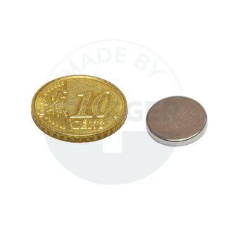 Scheibenmagnet aus NdfeB bis 80°C | © Brugger GmbH