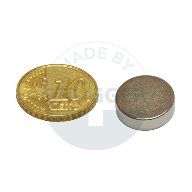 Scheibenmagnet aus NdfeB bis 80°C | © Brugger GmbH