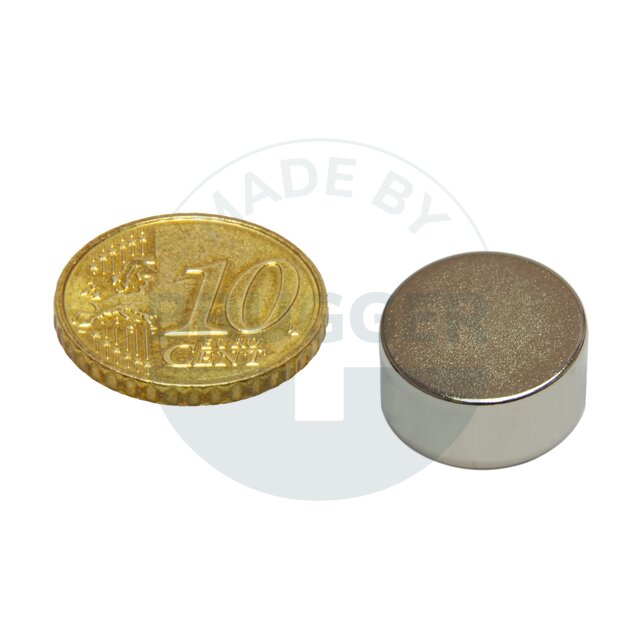 Scheibenmagnet aus NdfeB bis 80°C | © Brugger GmbH