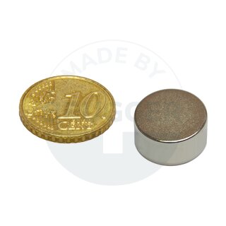 Scheibenmagnet aus NdfeB bis 80°C | © Brugger GmbH