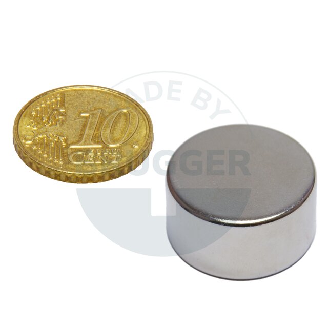Scheibenmagnet aus NdfeB bis 80°C | © Brugger GmbH