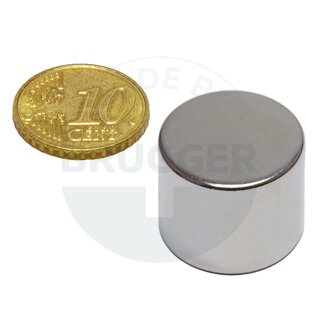 Scheibenmagnet aus NdfeB bis 80°C | © Brugger GmbH