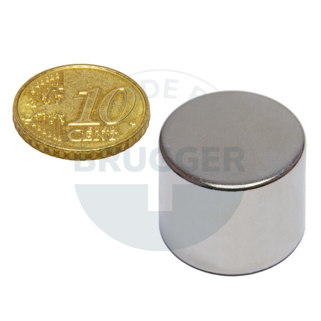 Scheibenmagnet aus NdfeB bis 80°C | © Brugger GmbH