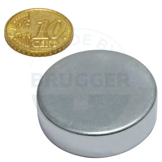 Scheibenmagnet aus NdfeB bis 80°C | © Brugger GmbH