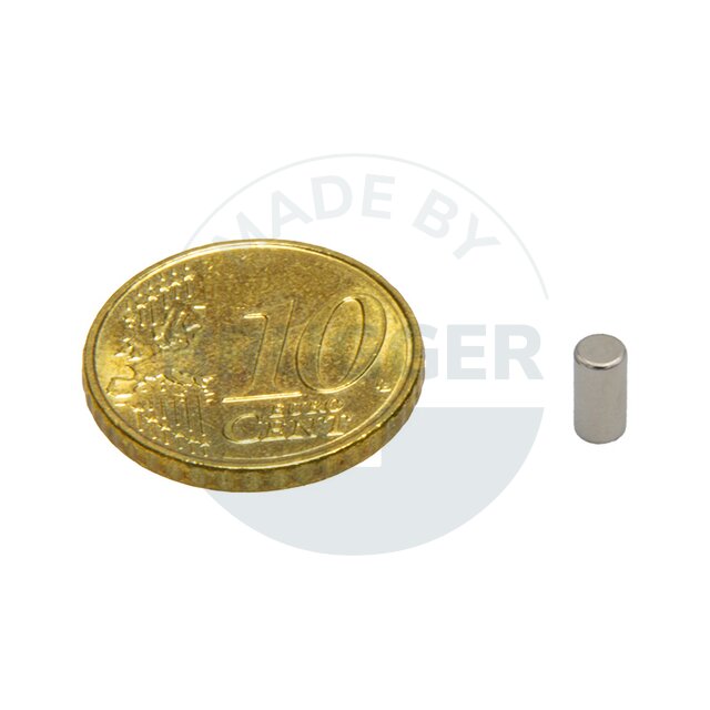 Stabmagnet aus NdFeB bis 80°C | © Brugger GmbH
