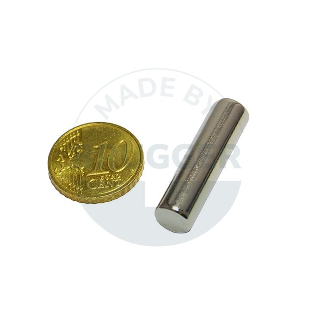 Stabmagnet aus NdFeB bis 80°C | © Brugger GmbH