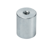 Bar grips of AlNiCo steel housing with internal thread galvanised 20mm | © Brugger GmbH