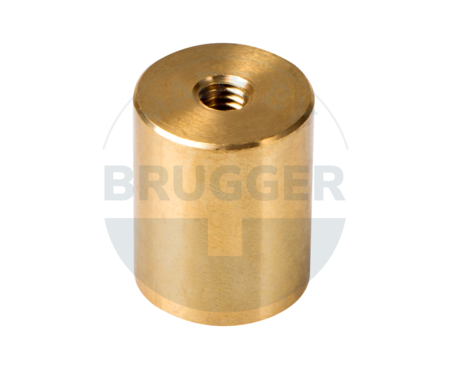 Bar gripp of NdFeB brass housing with internal thread  | © Brugger GmbH