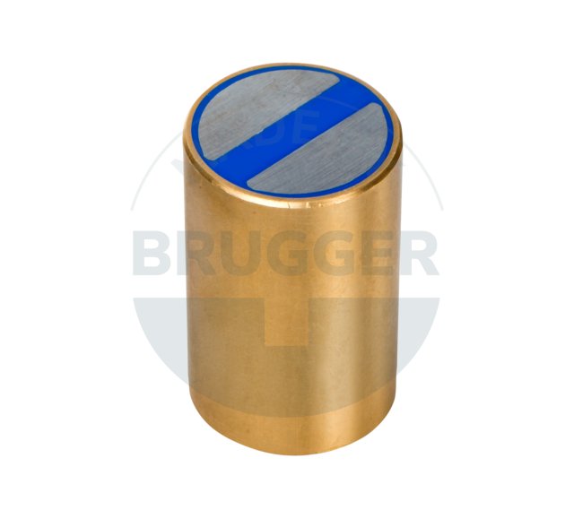 Bar gripp of NdFeB brass housing with machined holding surface | © Brugger GmbH