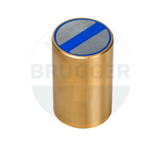 Bar gripp of NdFeB brass housing with machined holding surface | © Brugger GmbH