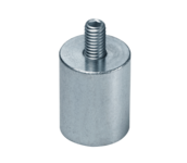 Bar grips of NdFeB steel housing with external thread galvanised 20mm M6x10 | © Brugger GmbH