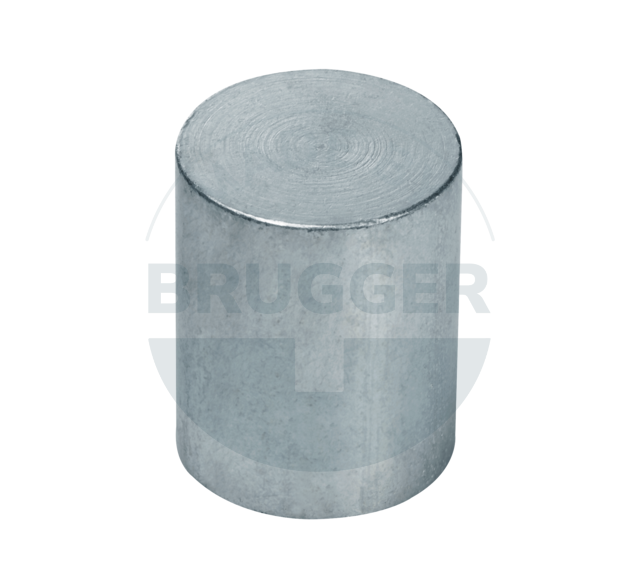 Bar grips of NdFeB steel housing galvanised 20mm | © Brugger GmbH
