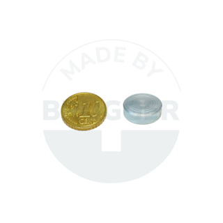 Pot magnet made of hard ferrite steel housing galvanised 16mm | © Brugger GmbH