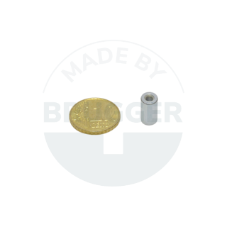 Topfmagnet aus NdFeB Stahlgehäuse mit Gewindebuchse verzinkt 6mm | © Brugger GmbH
