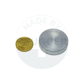Pot magnet of SmCo steel housing galvanised 32mm | © Brugger GmbH