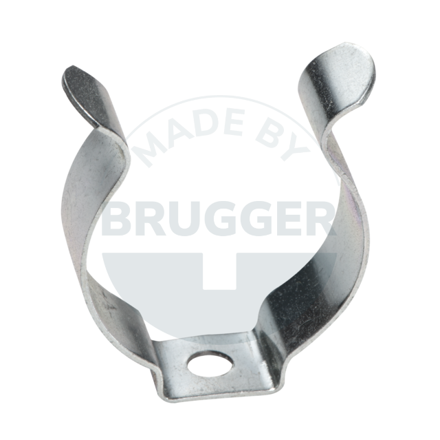 Metal clamp to screw onto systems, galvanised | © Brugger GmbH