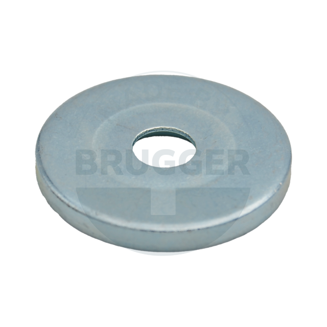 Metal disc with bore and counter bore | © Brugger GmbH