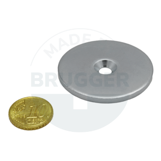 Metallscheibe mit Bohrung und Senkung | © Brugger GmbH