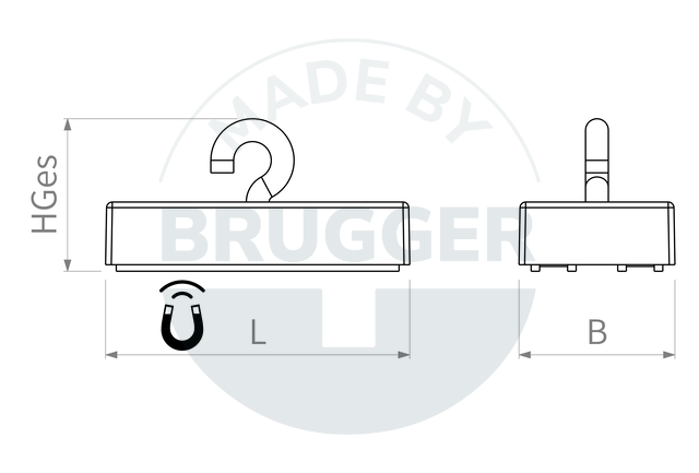 technische Zeichnung LEMAG-w | © Brugger GmbH